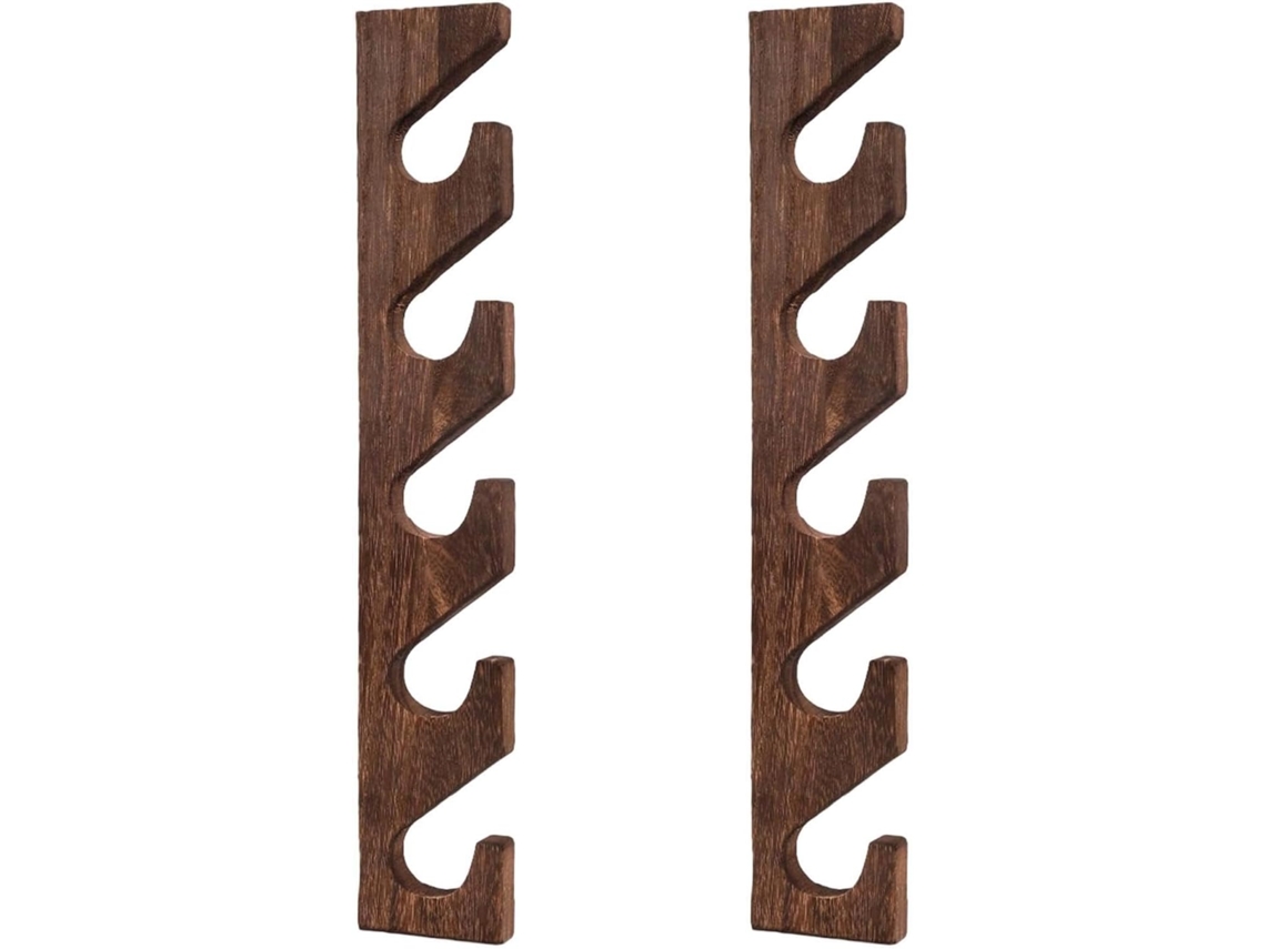 Organizador Mural Pour Chapeaux Lot De 2 Pièces En Bois, Présentoir Mural