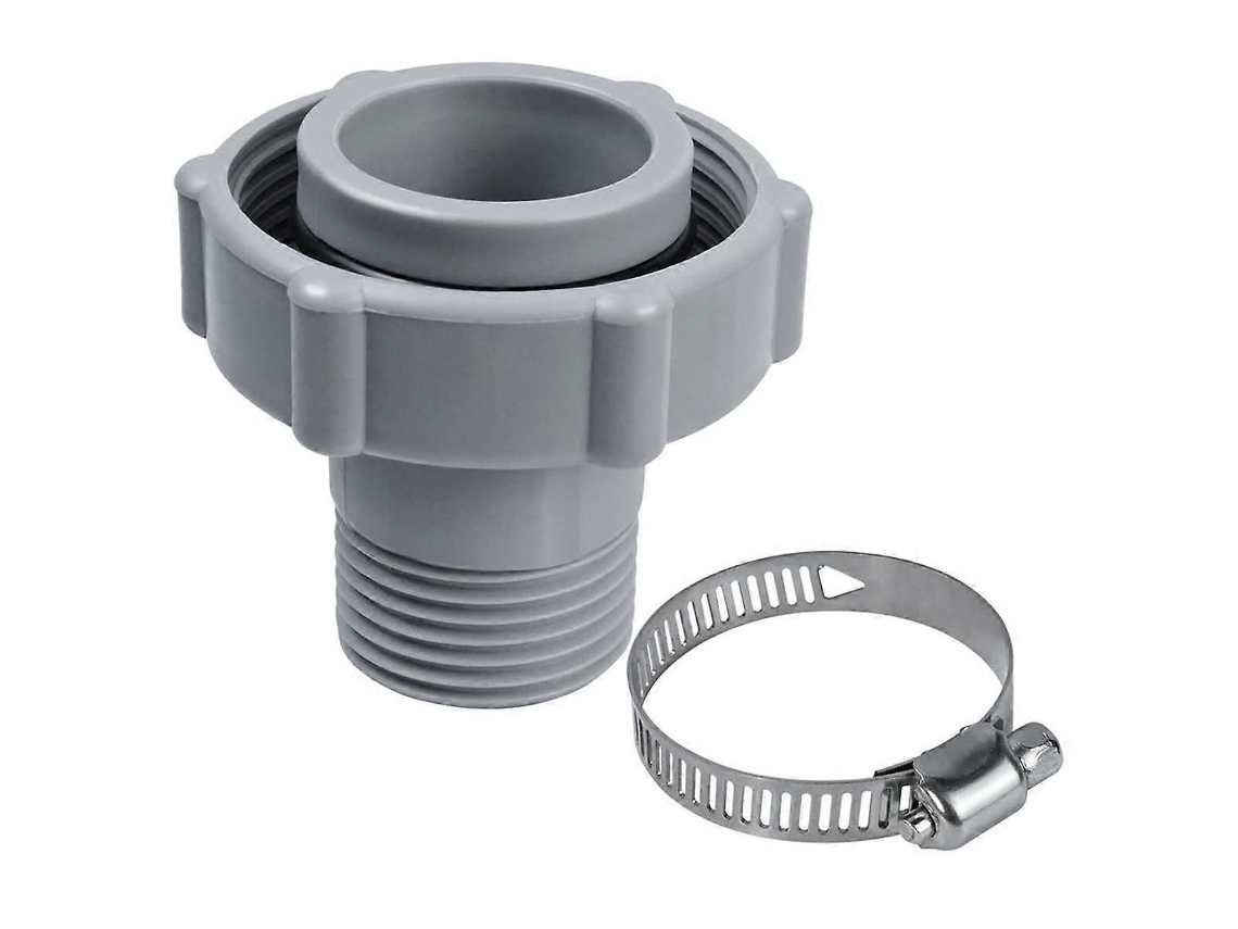 Conexão Para Dreno De Piscina, Compatível Com Fundo De Piscina, Diâmetro Interno De 1,5 Polegadas E Externo De 1 Polegada.