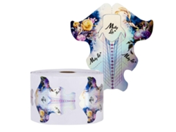 Nagelmallar 500 St 2 I 1 Flores Holo Molly Lac  Slowmoose