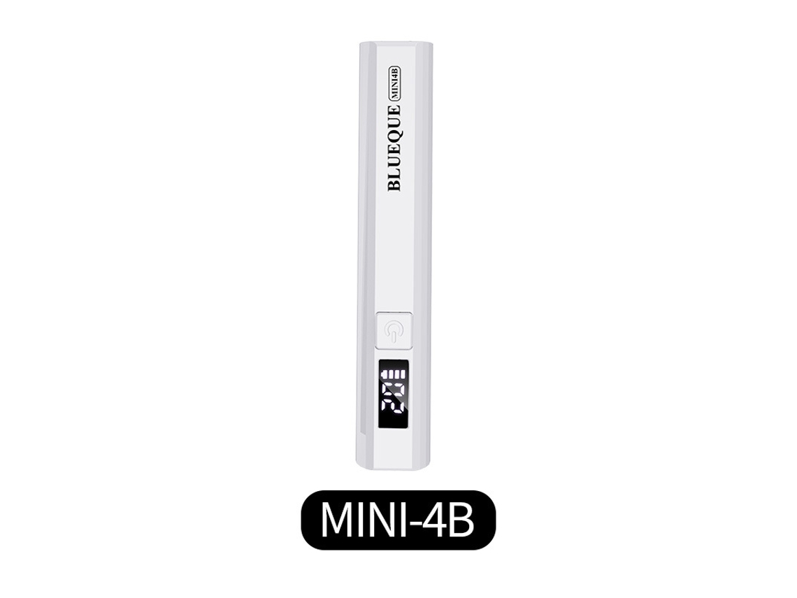 Lâmpada Led Portátil Para Unhas, Alimentada Por Bateria, Com Função De Cura Uv E Terapia De Luz Uv