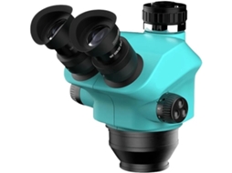 Nova Cabeça de Microscópio Trinocular Estéreo com Zoom Contínuo de Foco Simulado de 7 50x SFUSHOS