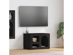 Vidaxl Gabinete Para Tv Elst 60 X 35 X 40 Cm Preto