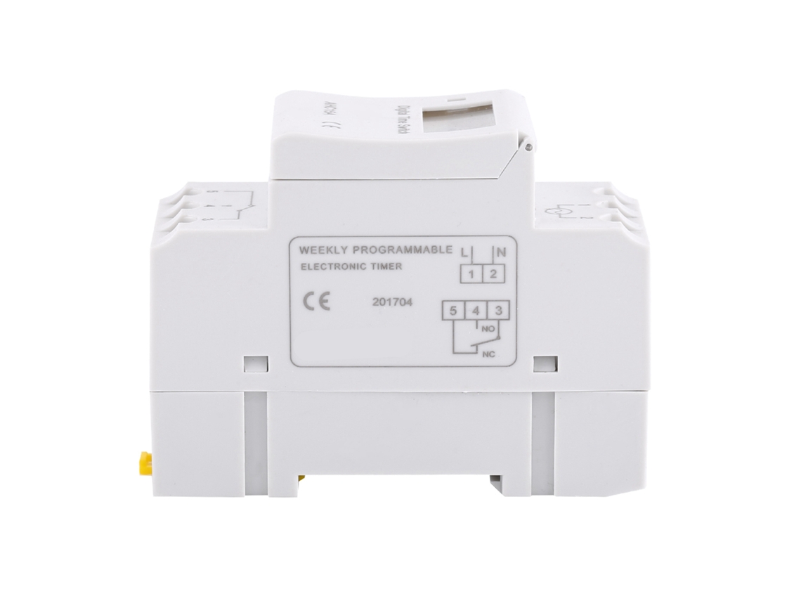 Timer Relé Eletrônico Lcd Programável Semanal