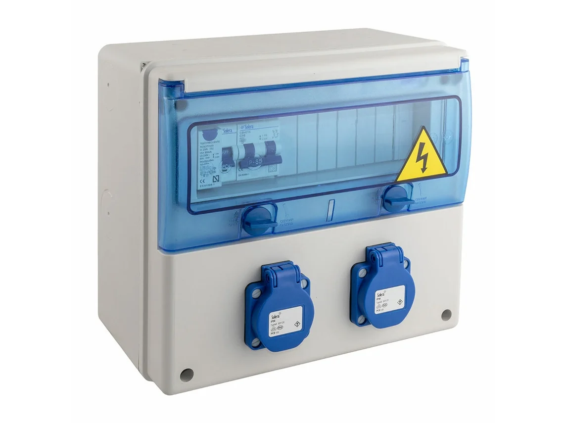 Quadro Elétrico SOLERA 1311A-I25 Industrial 27x16x25 cm Ip54 16 A