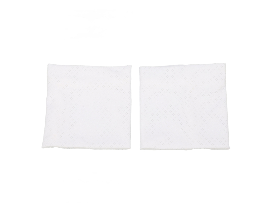 Pulseiras Refrescantes De Seda Gelada, Unissex, Respiráveis ​​e Que Absorvem O Suor, Ideais Para Treinos. Brancas.