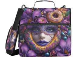 Íris Mask With Accounts, 3 Anés E Alça Organizer, Document Organizer, Various Bags, School Desk
