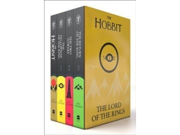 Livro The Hobbit The Lord of the Rings Boxed Set de J R R Tolkien (Inglês)