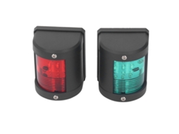 Luz De Navegação Led Para Barco 2pcs 12v/24v Verde Estribor Vermelho Babor Ip54 2nm