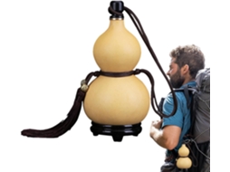 Garrafa De Água Para Uso Externo Com Formato De Cabaça Natural.