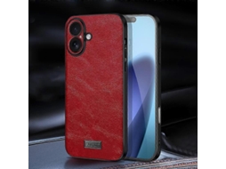 Capa De Celular Híbrida De Couro Tpu À Prova De Choque Sulada Feita À Mão
