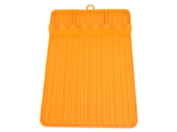 PRIMEROX Esteira de silicone para grelha resistente ao calor lavável e reutilizável com fenda para utensílios e temperos | S/MARCA