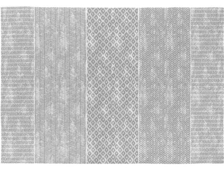 Tapete RUGS&RUGS Nilo (Cinzento - 160x230 cm - Algodão)