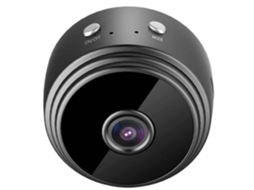 Câmera Bestvite HD 1080P com visão noturna e visualização remota (preta)