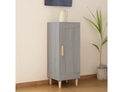 Vidaxl Aparador 34,5x34x90 Cm Derivados De Madeira Sonoma Cinzento