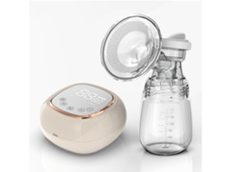 Bomba de óleo elétrica BRILVIBERA com controle por toque em tecido, visor LCD e USB, bolsa de transporte, cor Damasco.