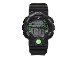 Reloj Deportivo Digital Al Aire Libre Impermeable Para Hombre Niño Verde