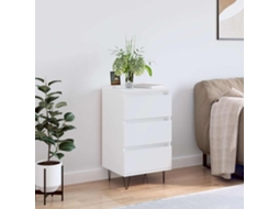 Vidaxl Aparador 40x35x70 Cm Derivados De Madeira Branco