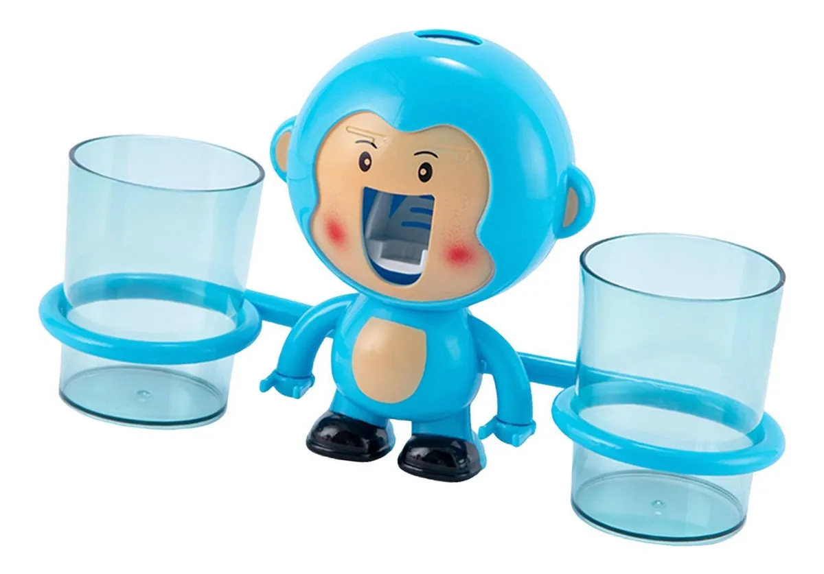 Espremedor De Pasta De Dente Em Formato De Macaco, Prateleiravayotoy