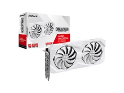 Vga ASROCK Rx6600 Clw 8G Branco Amd Rx6600 8Gb Gddr6 128Bit Hdmi3Dp 2 Ventiladores