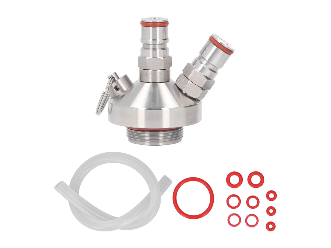 Dispenser de Cerveja Mini Keg Aço Inoxidável com Válvula