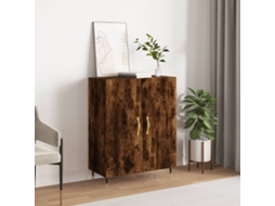 Aparador 69,5x34x90 cm Derivados de la Madera Color Roble Ahumado