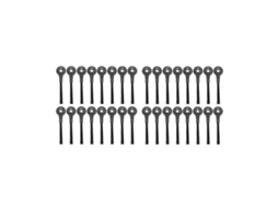 32pcs side brushes replacement part suitable for Iq empty base Rv1001ae robot vacuum cleaner NEW