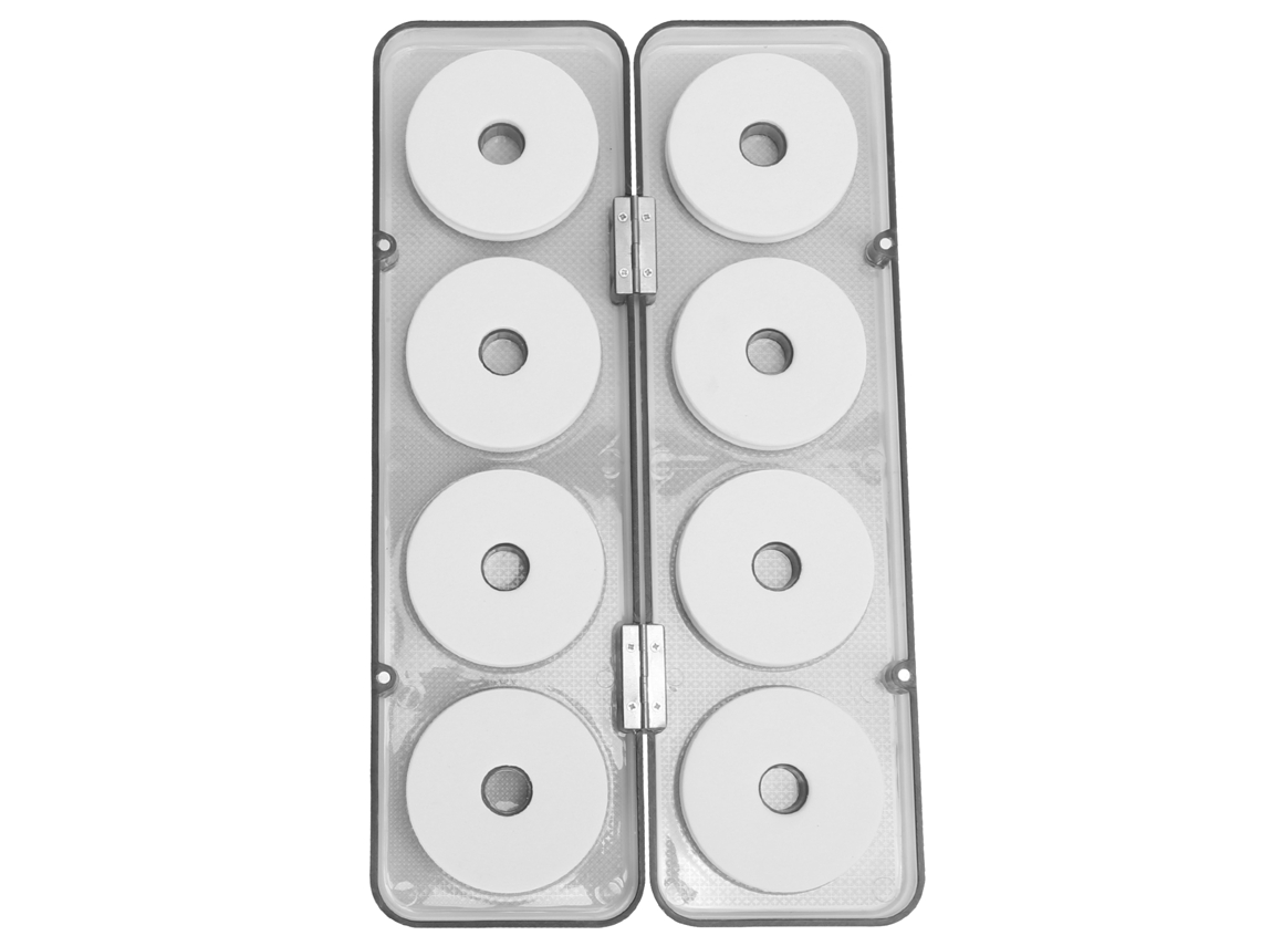 Organizador de Linha de Pesca 8pcs Espuma Plástica