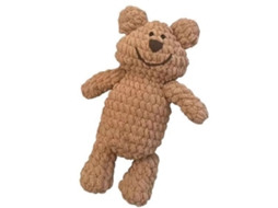 Urso de Lã Feito À Mão Macio Confortável Khaki para Crianças