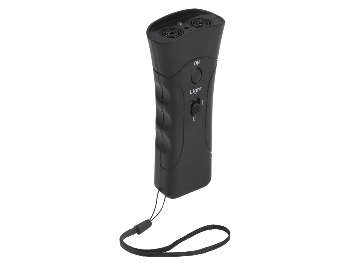 Treinador Ultrassônico para Cães com Led Silenciador de Latidos Portátil Ergonômico S/MARCA