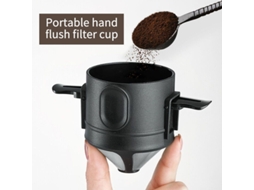 Filtro De Café Para Gotejamento, Despeje Sobre A Xícara Perfeita, Cafeteira Com Filtro Portátil Reutilizável SUNNY SPACES