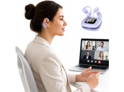 Fones De Ouvido Com Tradutor Ia Em Tempo Real, Tradutor Multilíngue Para 100 Idiomas, Roxo, Tamanho Único
