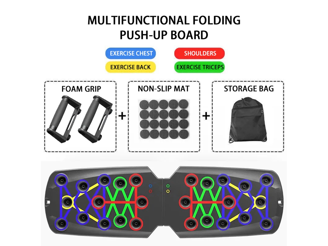 Prancha De Flexão Ajustável Para Treinamento Abdominal Em Casa Abs Prancha De Fitness Dobrável Prancha De Suporte Muscular Abdominal Aquaforge