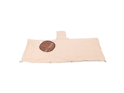 Manta Impermeável Fleece Com Capuz Para Camping Café