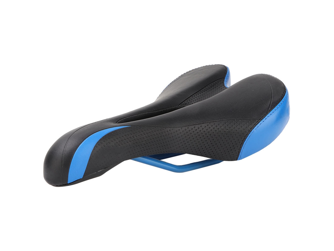 Mali cadeira de Bicicleta Anti vibração com Design Ergonômico e Aeração para Mountain Bike e Road Bike Pretoazul