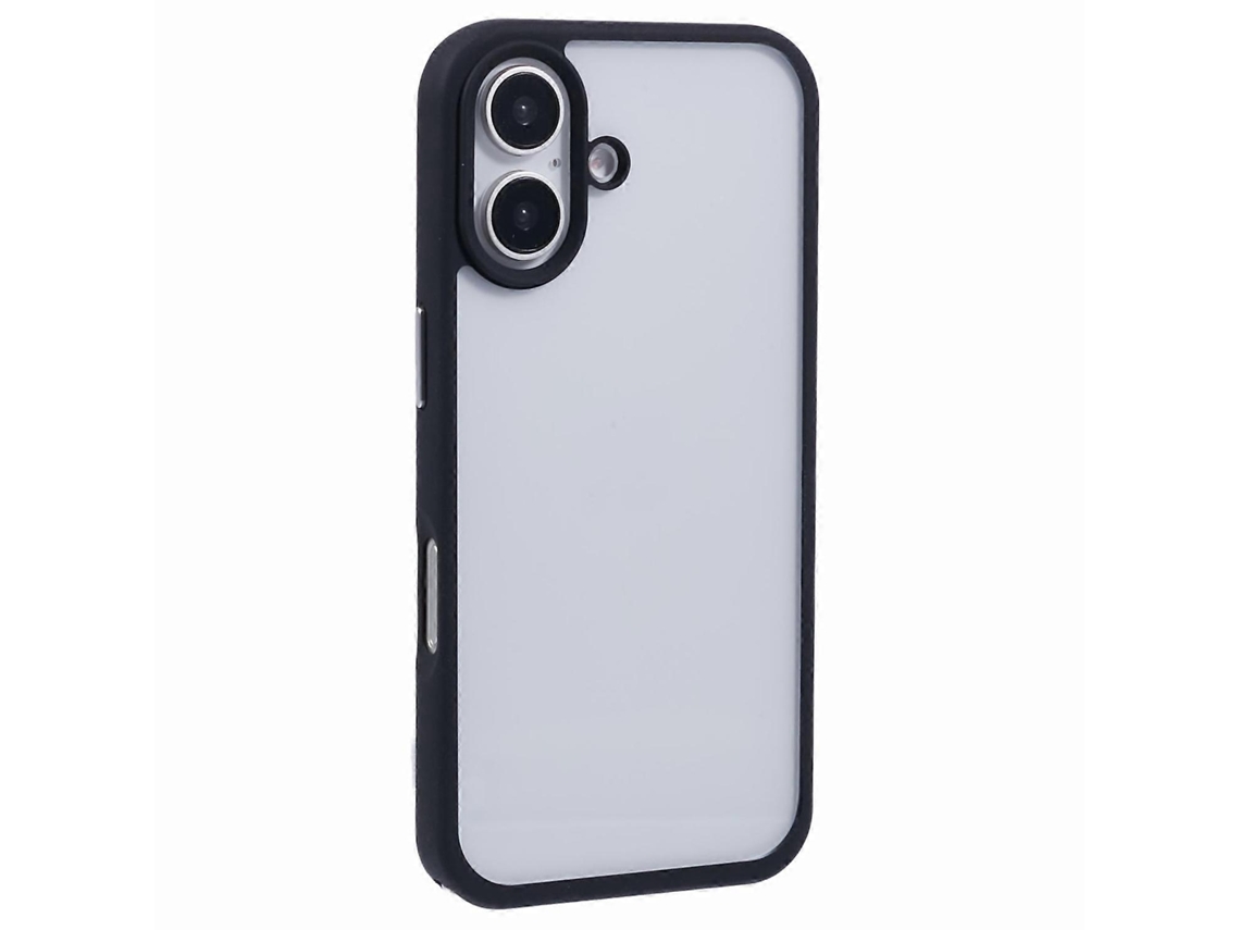Capa Para Iphone 16 Tpupc Crystal Clear Back Cover Com Furo Para Cordão Multicolorido