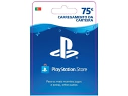 Cartão de Carregamento PlayStation Wallet 75 Euros (Formato Digital)