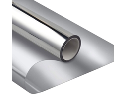 Película Para Janela Com Efeito Espelhado, Autoadesiva, Proteção Solar, Anti, Uv, Proteção Térmica, Película Estática Para Janela(prata