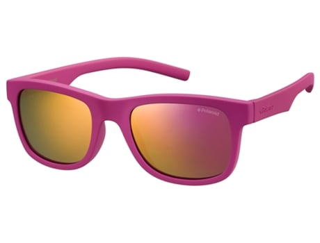 Óculos de Sol Unissexo POLAROID KIDS Polaroid Pld Rosa (46/18/124 cm)