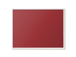 Magnetic Board Strong Orange For The Living Room Espelharte (80x60 Cm)