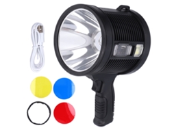 2026 lanterna Led Solar P90 Multifuncional 6 Modos Impermeável para Camping Caça Exterior
