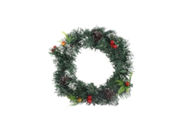 Guirlanda de Natal Artificial 30cm para Porta | S/MARCA