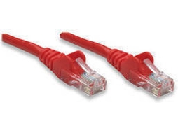 Cabo de Rede INTELLINET (RJ45 - 10 m - Vermelho)