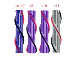 Kit de substituição de rolo de escova compatível com dyson v6 v7 v8 v10 v11 sem fio escova cabeça limpador barra rolo 966821-01 parte