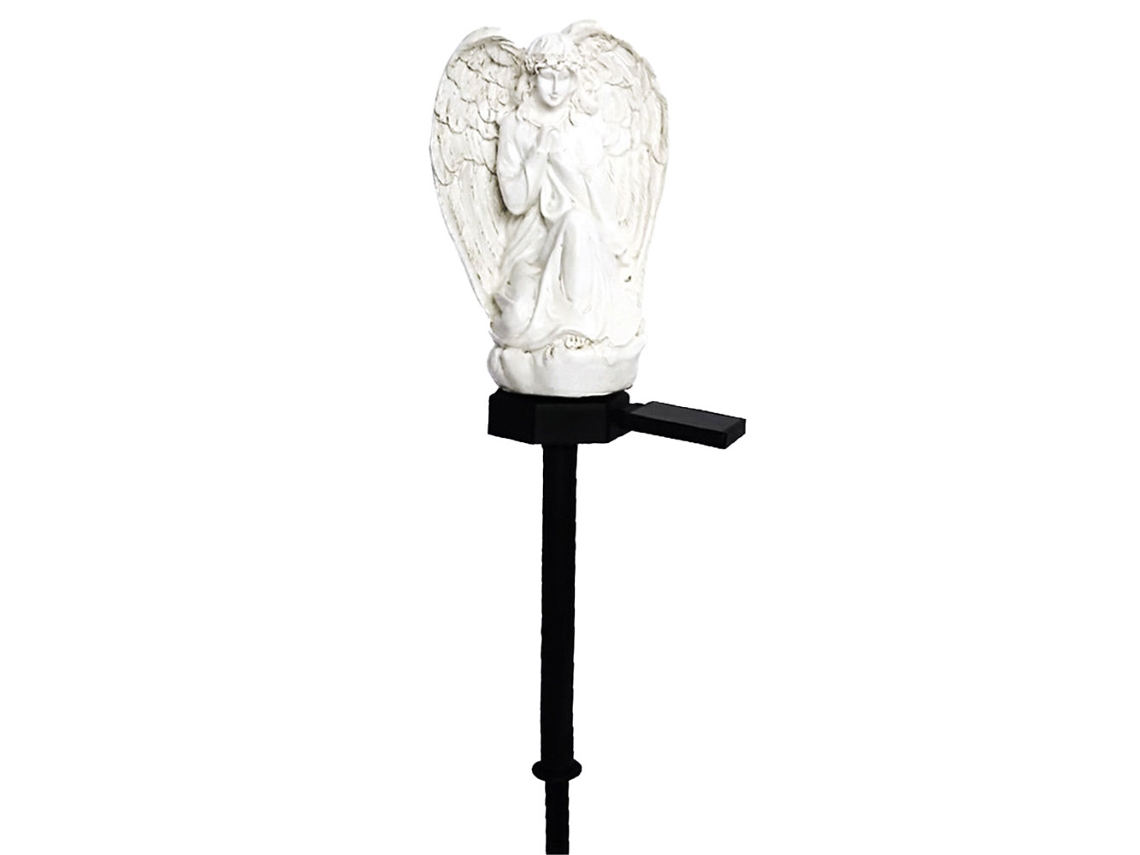 Luzes De Anjo Solar Elegantes, Decoração Ao Ar Livre À Prova Dágua Com Carregamento Automático De Jardim, Gramado, Pátio, Decoração Ao Ar Livre