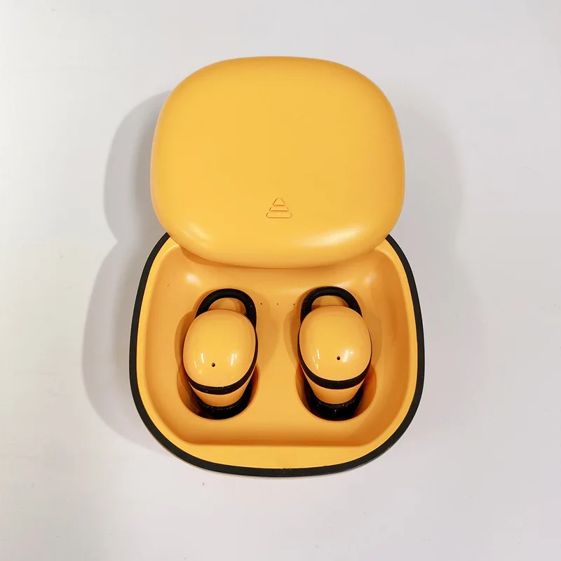Fones de Ouvido Bluetooth True Wireless, Intra auriculares, Estéreo Ultracompactos MDUG (laranja)