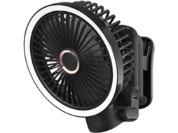Mini Ventilador De Mesa Com 3 Velocidades, Design Desenho Animado,