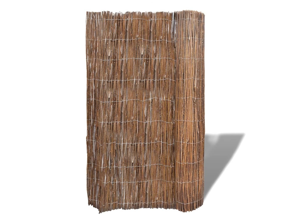 Willow Fence, Willow Fences Vidaxl Marrom Madeira (300 X 100 Cm)