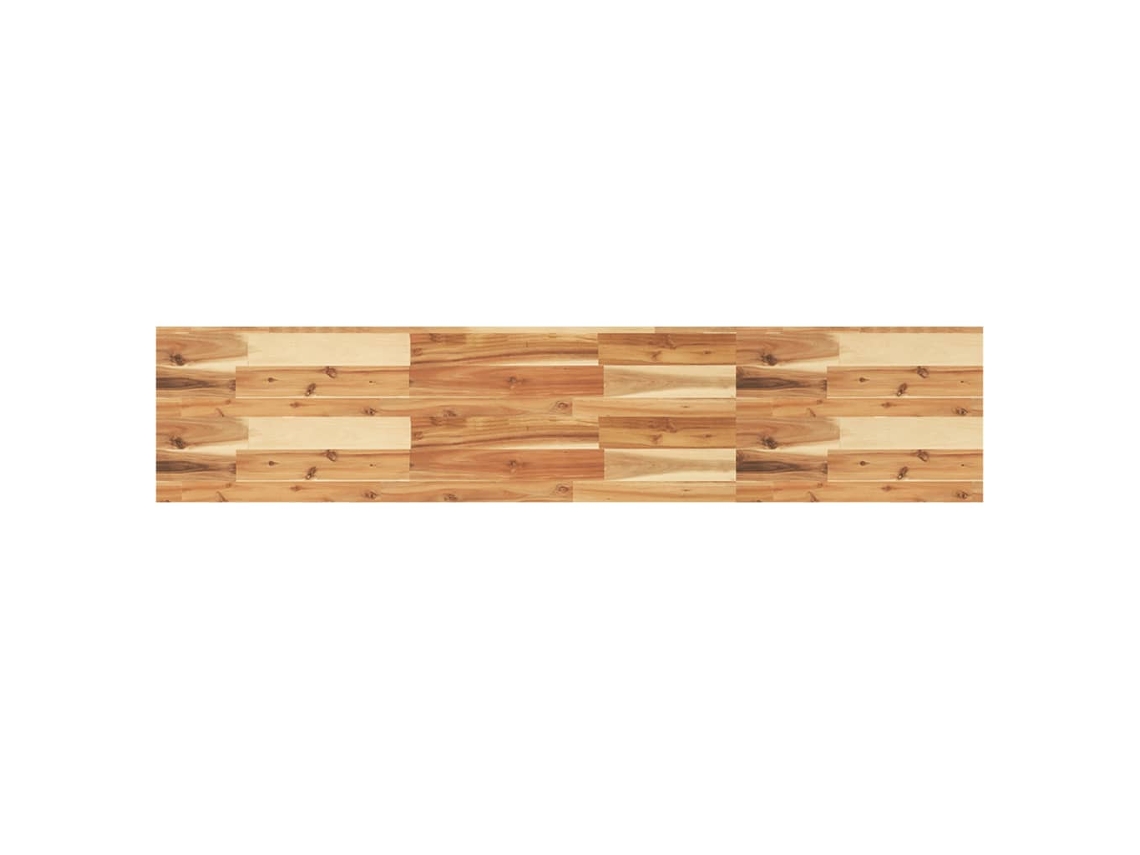 Prateleira flutuante VIDAXL Marrom Madeira de acácia (120x30x4 cm)