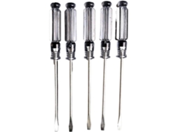 Conjunto De 5 Peças Cabo Chave Fenda Para Pequenos Reparos Domésticos
