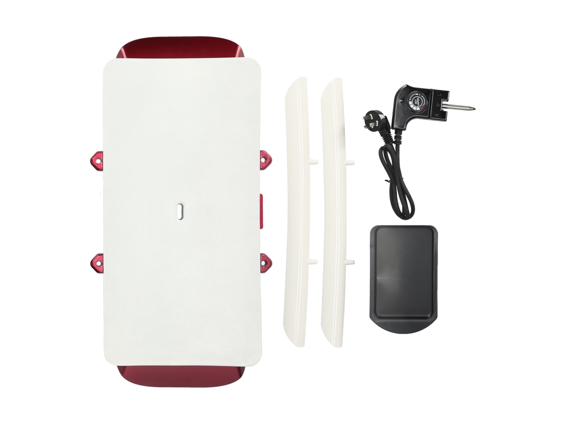 Laxiscreed Grelha Elétrica Com Frigideira E Drenagem Automática Para Cozinha Prática